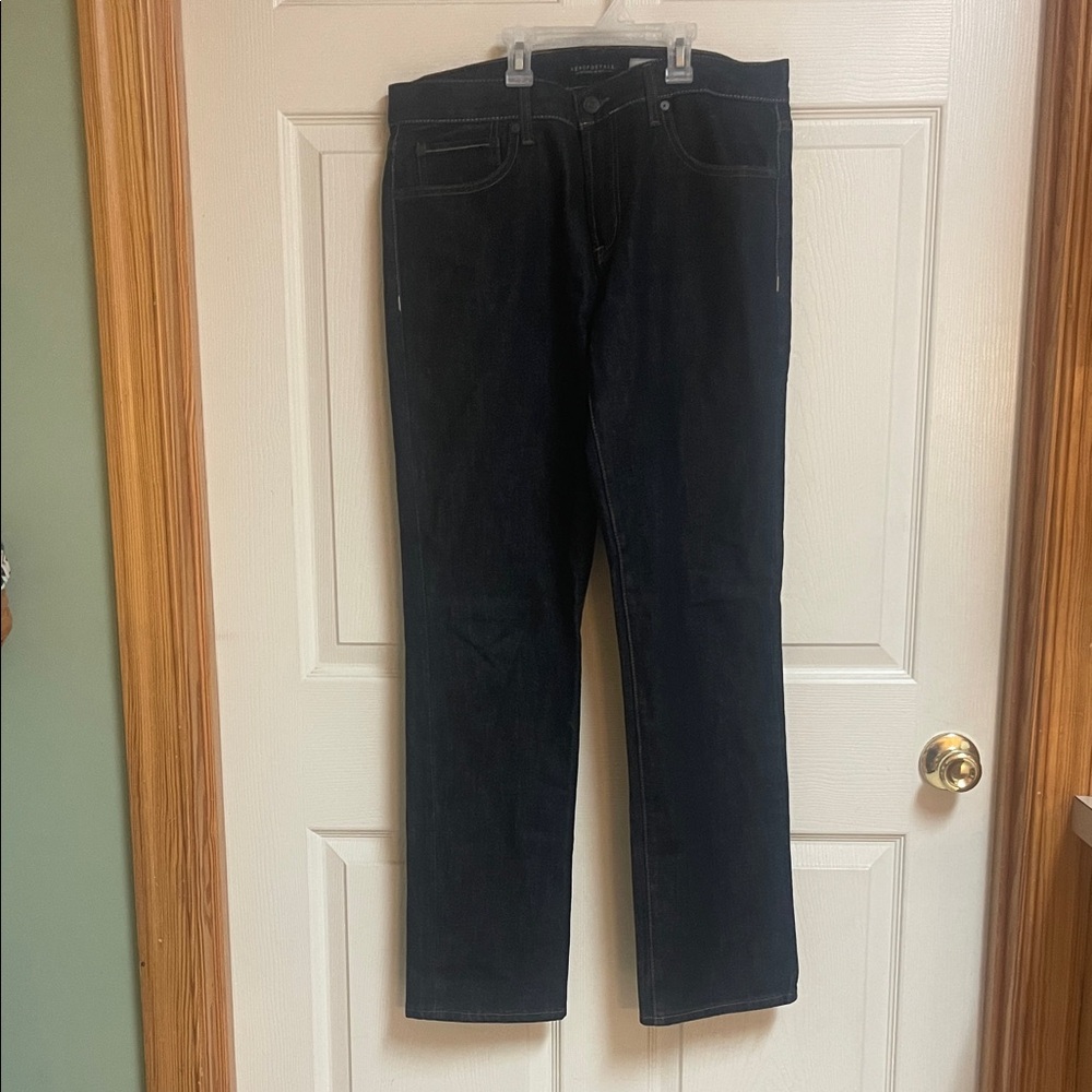 Aeropostale Men's Dark Blue slim Straight Jeans
32/32